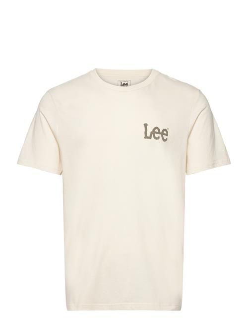 Graphic Tee Lee Jeans Cream