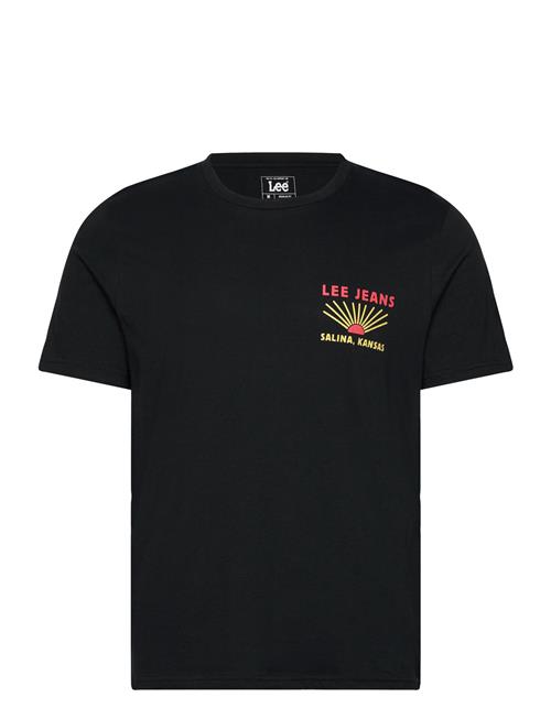 Graphic Tee Lee Jeans Black