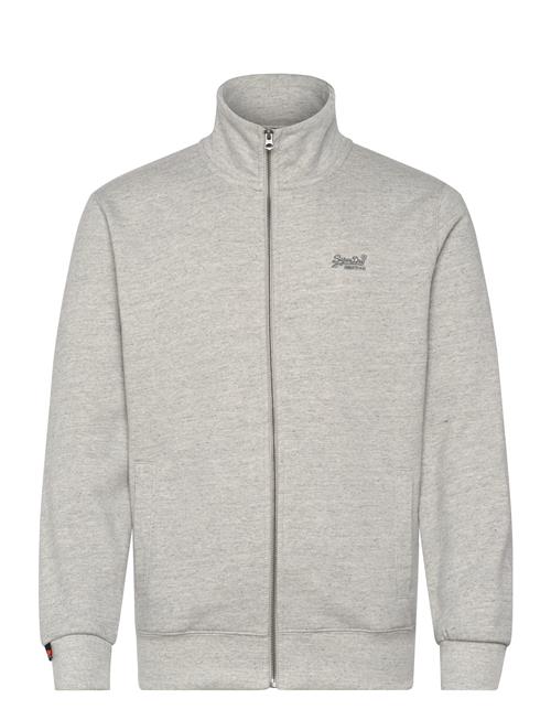 Essential Logo Track Top Superdry Grey