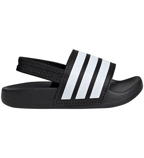 adidas Performance Badesandaler - Adilette Estrap I - Cblack/Ftw