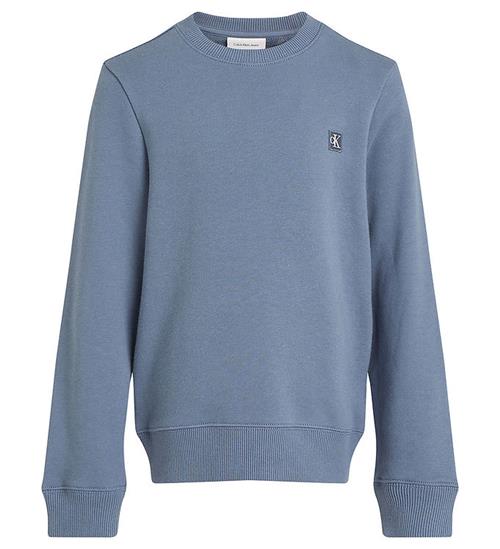 Calvin Klein Sweatshirt - Mono Mini Badge - Grisaille Grey