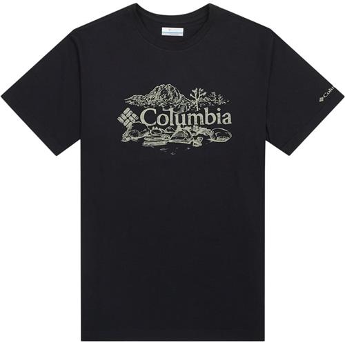 Columbia Kettle River Back Graphic Tee 2120401 T-shirts Black