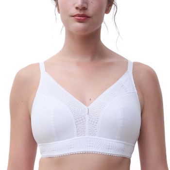 Chantelle Bh EasyFeel Wirefree Support Bra Hvid nylon G 75 Dame