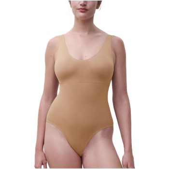 Chantelle Smooth Comfort Sculpting Body Lysbrun  Small Dame