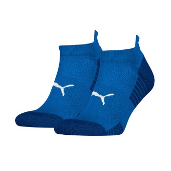 Puma Strømper 2P Sport Cushioned Sneaker Socks Blå Str 43/46