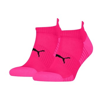 Puma Strømper 2P Sport Cushioned Sneaker Socks Rosa Str 43/46