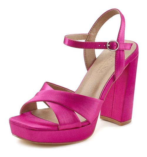 LASCANA Sandaler med rem  pink