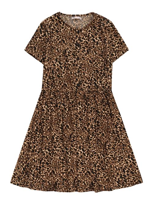 ONLY GIRLS Kjole 'Dani'  beige / okker / sort