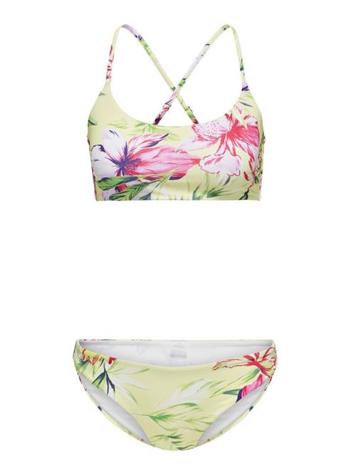 ONLY Bikini  pastelgrøn / blomme / pink / hvid