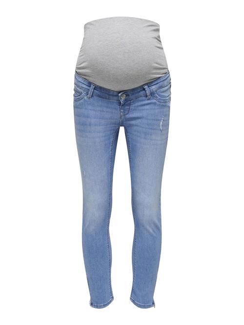 Se Only Maternity Jeans 'KARLA'  blå / blue denim ved About You