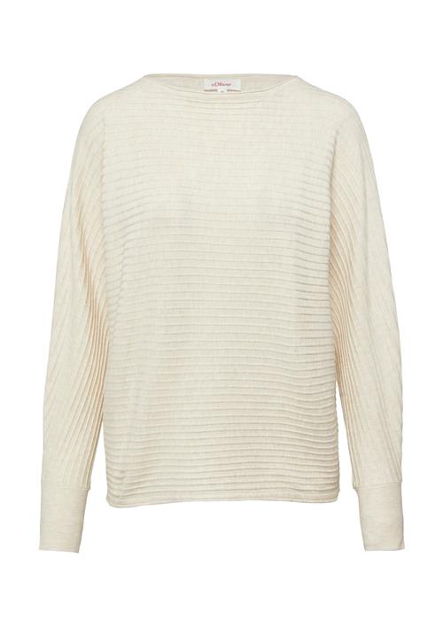 Se s.Oliver Pullover  lysebeige ved About You