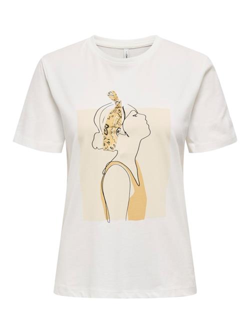 ONLY Shirts  creme / honning / sort / hvid