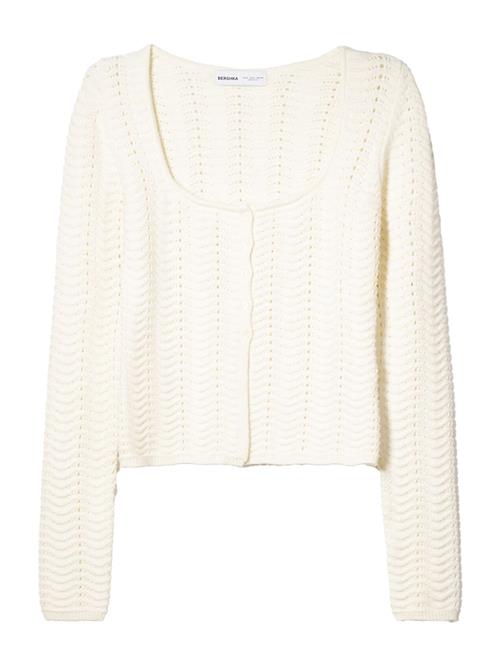 Bershka Cardigan  ecru