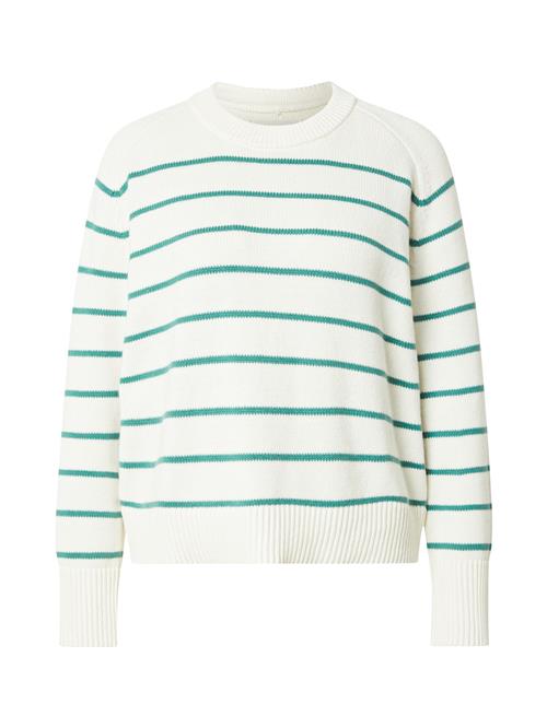 Se Abercrombie & Fitch Pullover 'MADELINE'  creme / smaragd ved About You