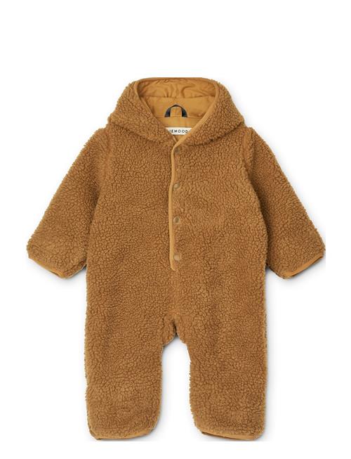 Fraser Baby Pile Jumpsuit Liewood Brown