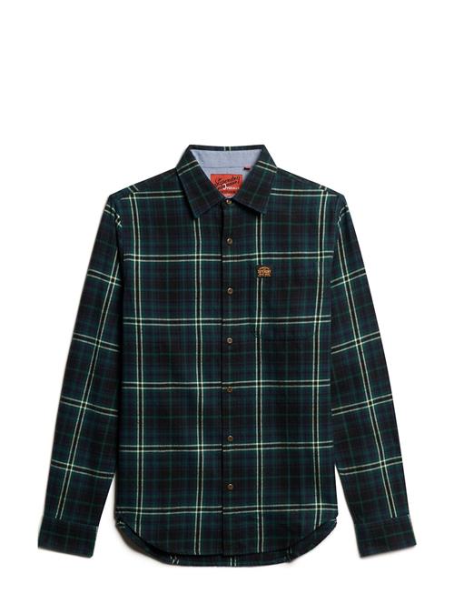 L/S Cotton Lumberjack Shirt Superdry Navy