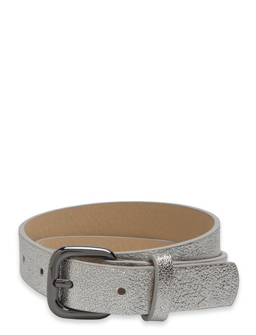 Kogmadeline Shiny Pu Jeans Belt Acc Kids Only Silver