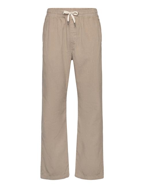 Elastic Waist Corduroy Pants Lindbergh Beige