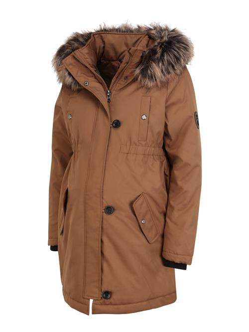 Only Maternity Vinterparka 'Iris'  lysebrun