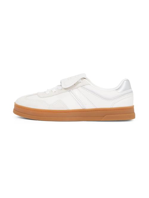 Tommy Jeans Sneaker low 'THE GREENWICH'  sølv / hvid