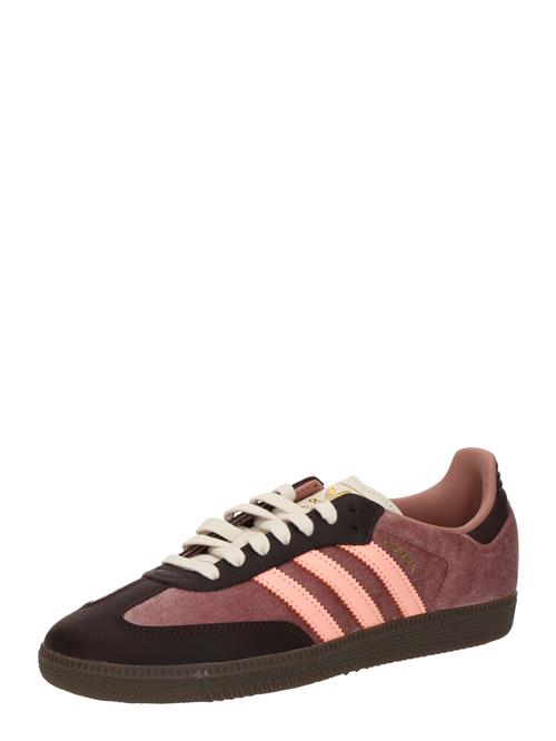 ADIDAS ORIGINALS Sneaker low 'SAMBA OG'  brun / lyserød / sort