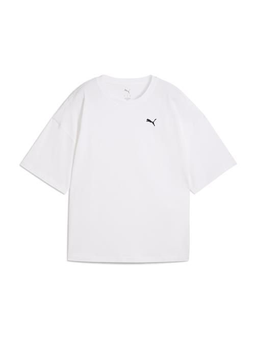 PUMA Shirts 'Wardrobe Ess'  sort / hvid