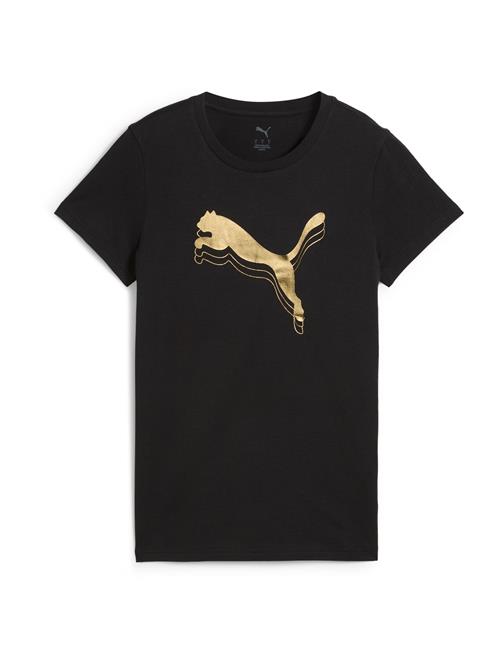 Se PUMA Shirts 'ESS'  guld / sort ved About You