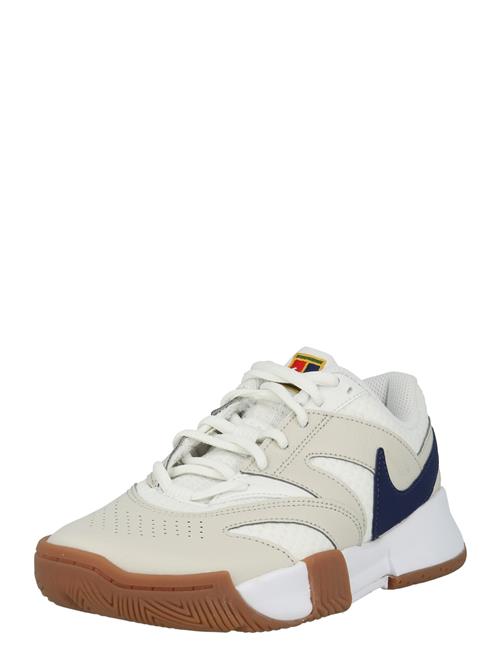 Se NIKE Sportssko 'Court Lite 4'  navy / lysegrå / hvid ved About You