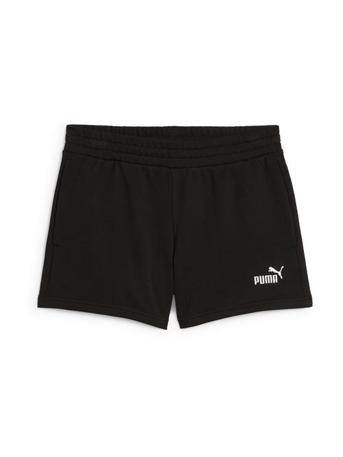 PUMA Sportsbukser 'ESS Small No. 1'  sort / hvid