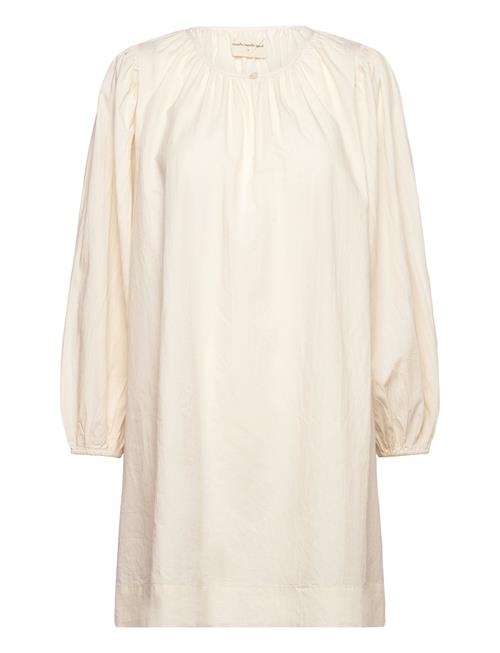 Faith Tunic Dress Poplin Moshi Moshi Mind Cream