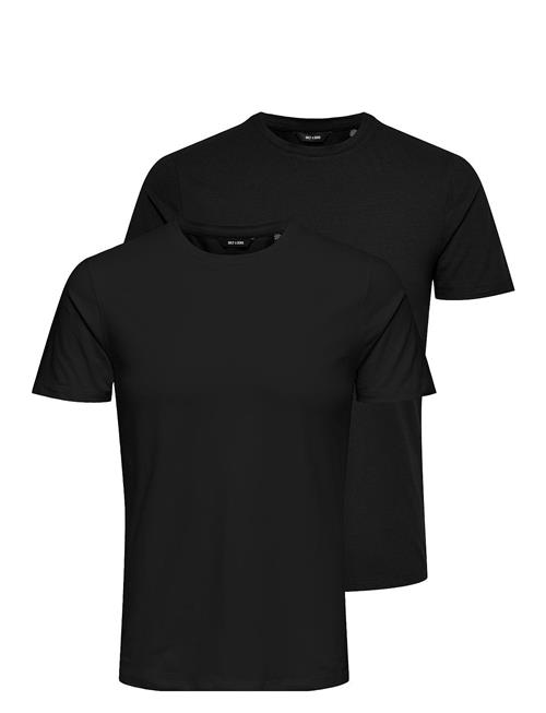 Onsbasic Slim O-Neck 2-Pack Noos ONLY & SONS Black