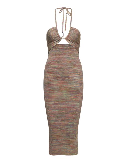 Toni Rainbow Dress AllSaints Green