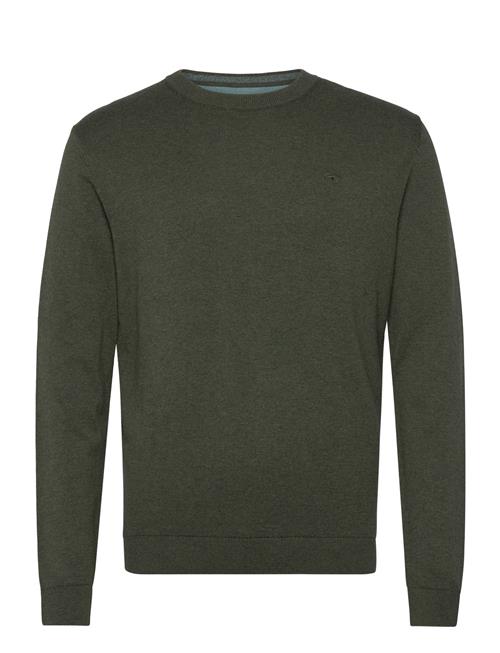 Basic Crewneck Knit Tom Tailor Green