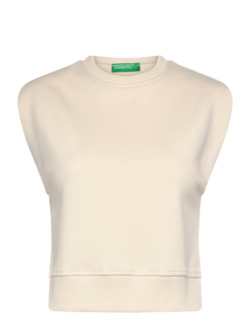 Sleeveless Sweater United Colors Of Benetton Beige