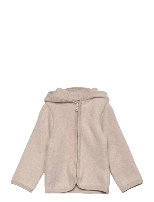 Jacket Ears Cotton Fleece Huttelihut Beige