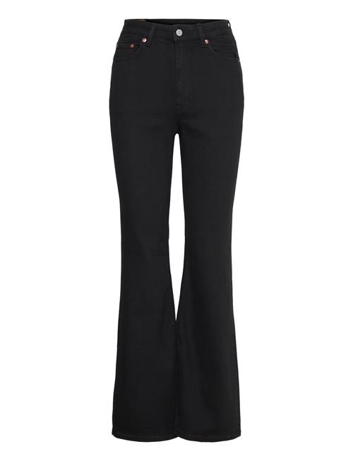 Curve High Flared Jeans Weekday Black