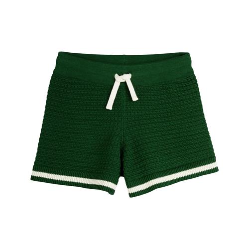 Mini Rodini GOTS Crochet Knit Shorts Green 116/122 cm  Grøn  116/122 cm  Unisex
