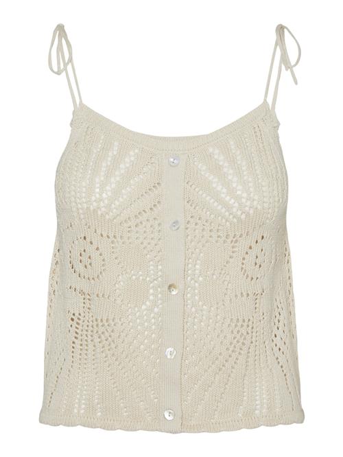 VERO MODA Sticktop 'SILJA'  lysebeige