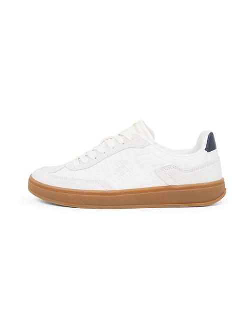 TOMMY HILFIGER Sneaker low 'HERITAGE'  lysegrå / hvid