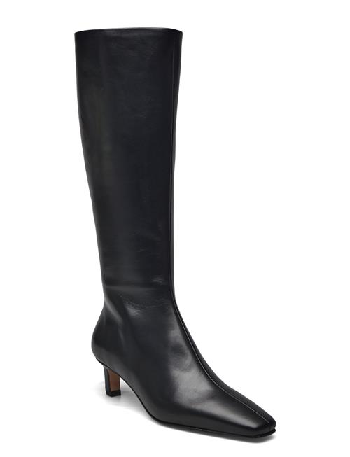 Rory Black Leather Boots ALOHAS Black