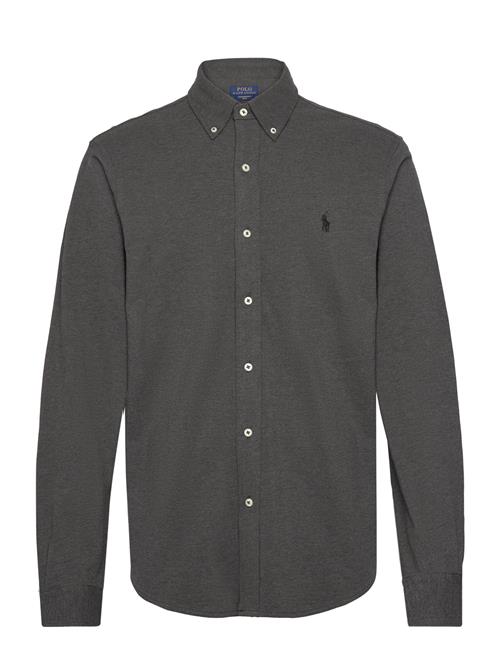 Featherweight Mesh Shirt Polo Ralph Lauren Grey