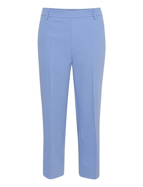 Kasakura Hw Cropped Pants Kaffe Blue