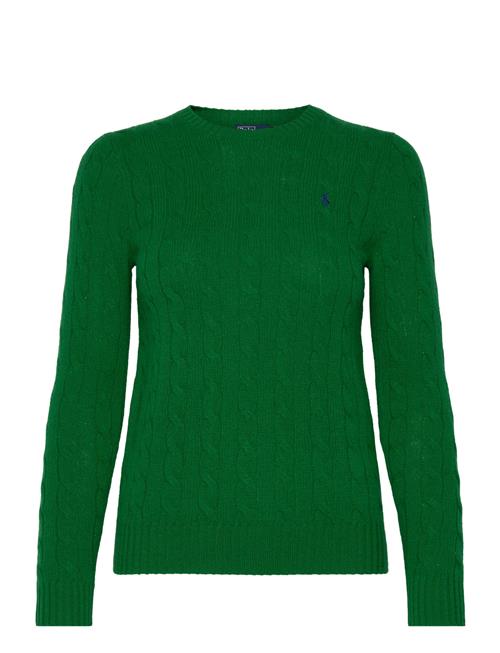 Cable-Knit Wool-Cashmere Sweater Polo Ralph Lauren Green