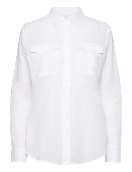 Cotton Voile Shirt Lauren Ralph Lauren White