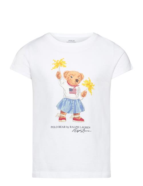 Polo Bear Cotton Jersey Tee Ralph Lauren Kids White