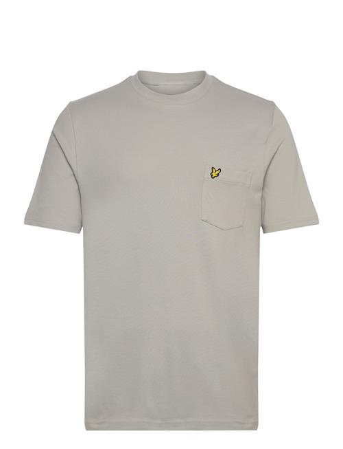 Plain Pique Pocket T-Shirt Lyle & Scott Grey