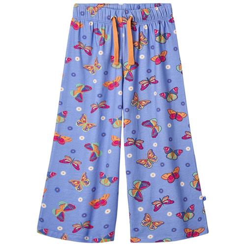 Småfolk Pants With Butterflies Purple Delight Butterflies Bukser Purple Delight | Lilla | 4-5 years