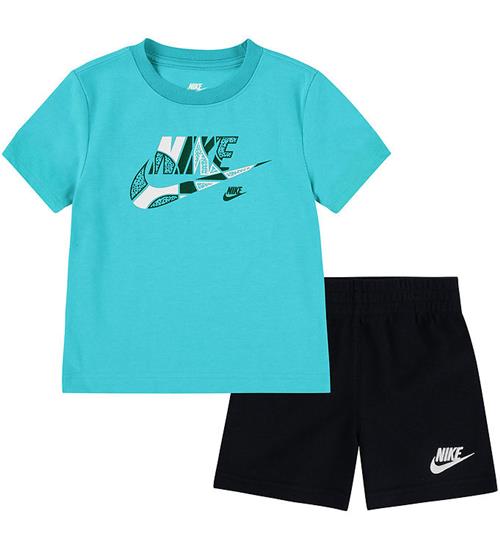 Nike Shortssæt - T-shirt/Shorts - Sort