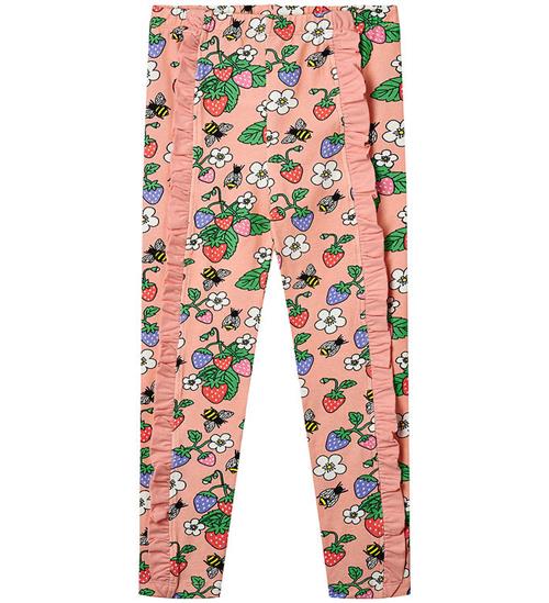 SmÃ¥folk Leggings - Blossom m. JordbÃ¦r