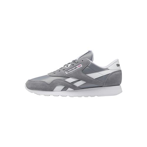 Se Reebok Sneaker low 'Classic'  grå / rød / sort / hvid ved About You